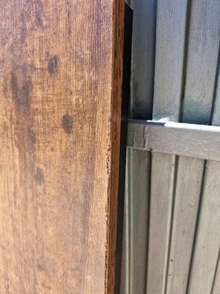Mesa centro - Madera y metal