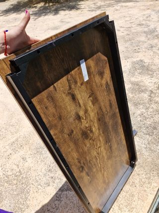 Mesa centro - Madera y metal