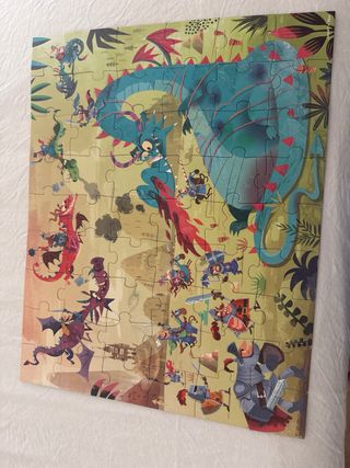 Puzzle Janod Dragón 54 piezas