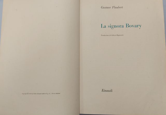 La Signora Bovary