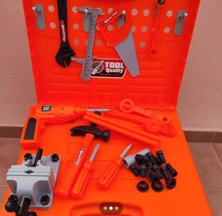 Caja herramientas juguete niño