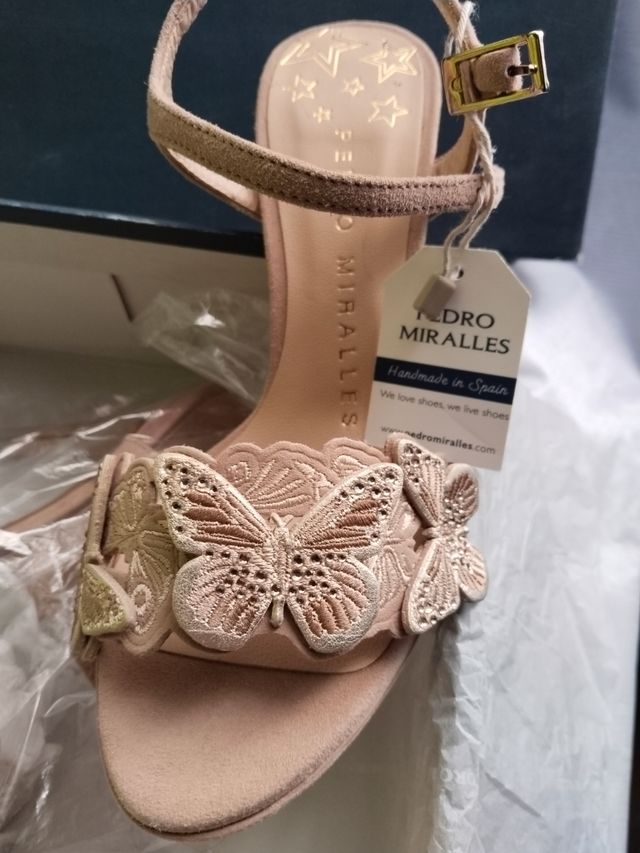 Sandalias Pedro Miralles - Beige - 36