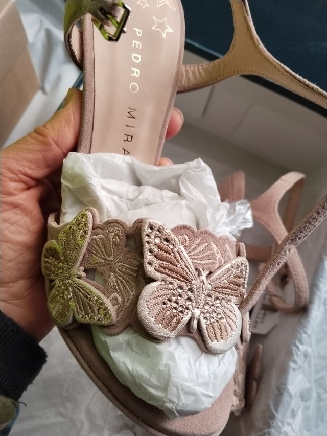 Sandalias Pedro Miralles - Beige - 36