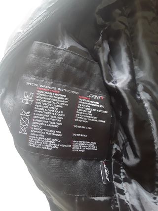 Chaqueta moto A-PRO mujer talla S