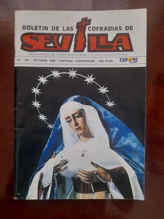 Boletín Coronación Angustias Sevilla