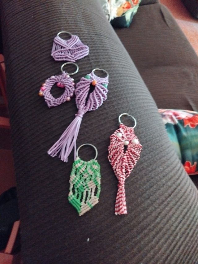 Pulseras hilo multicolor handmade