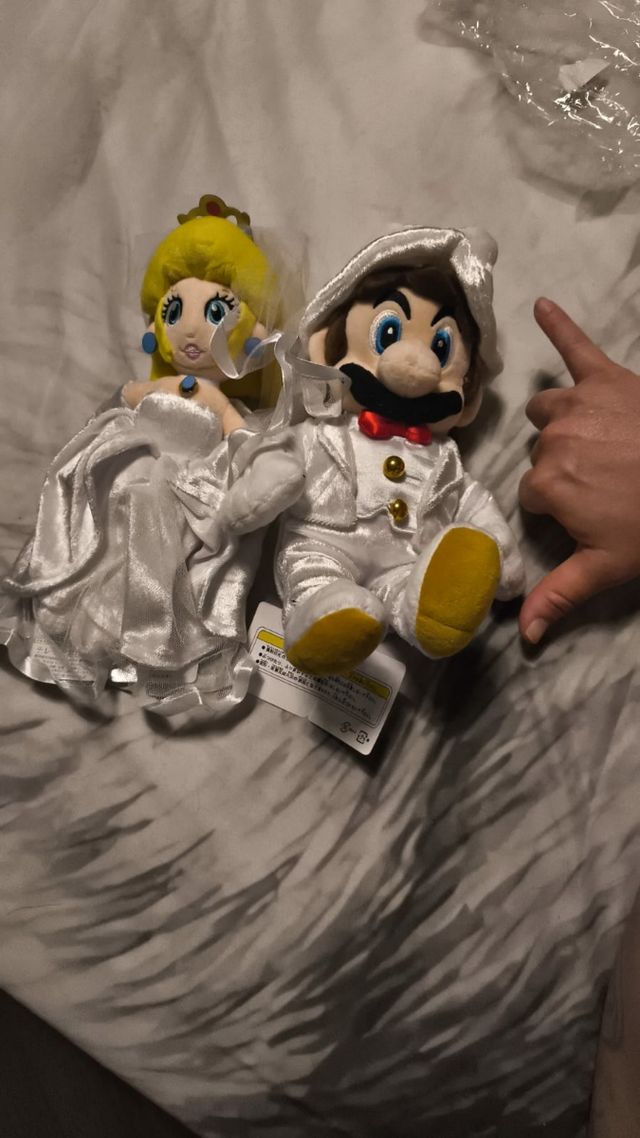 Bodas Mario & Peach: ¡Peluches nuevos!