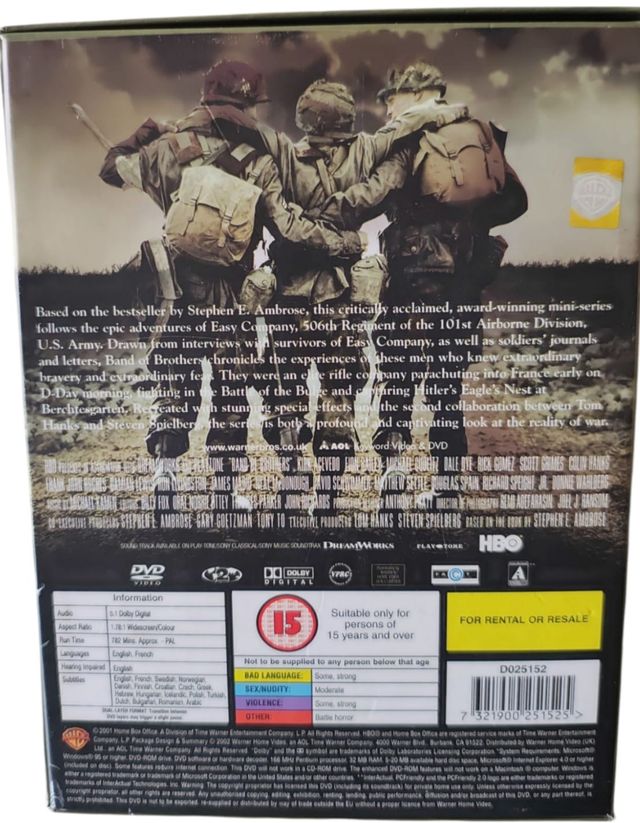DVD Band of Brothers (Completa)