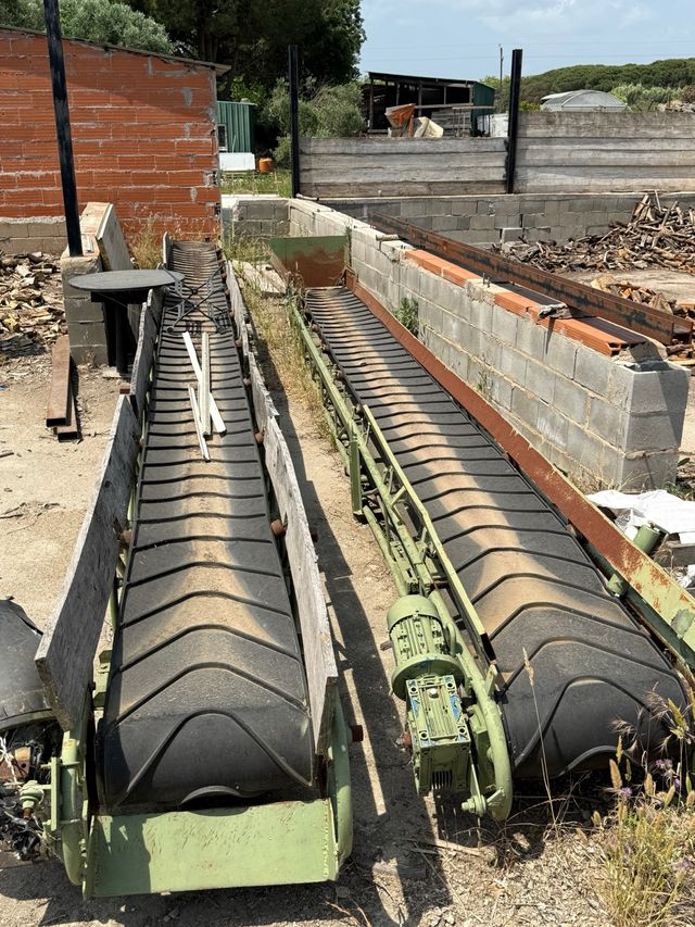 2 Cintas transportadoras usadas