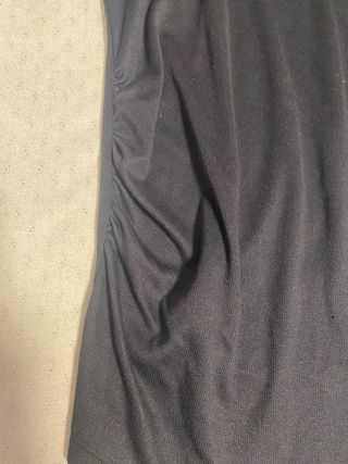 Pantalones premamá negros más camiseta negra M