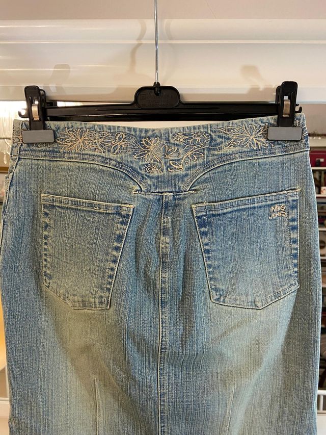 Falda vaquera años 00