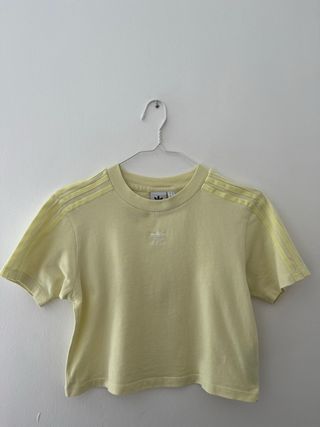 Crop Adidas Amarillo XS