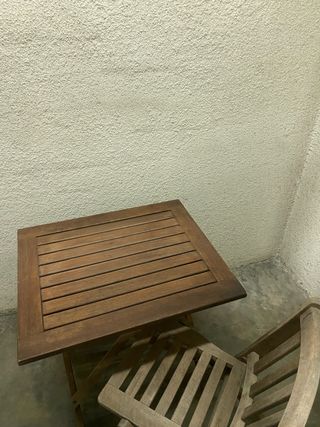Mesa de teka - Madera