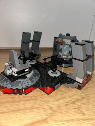 Lego Star Wars Sala del trono de Snoke