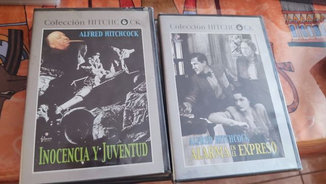 9 DVDS Alfred Hitchcock: RECUERDA, REBECA etc .