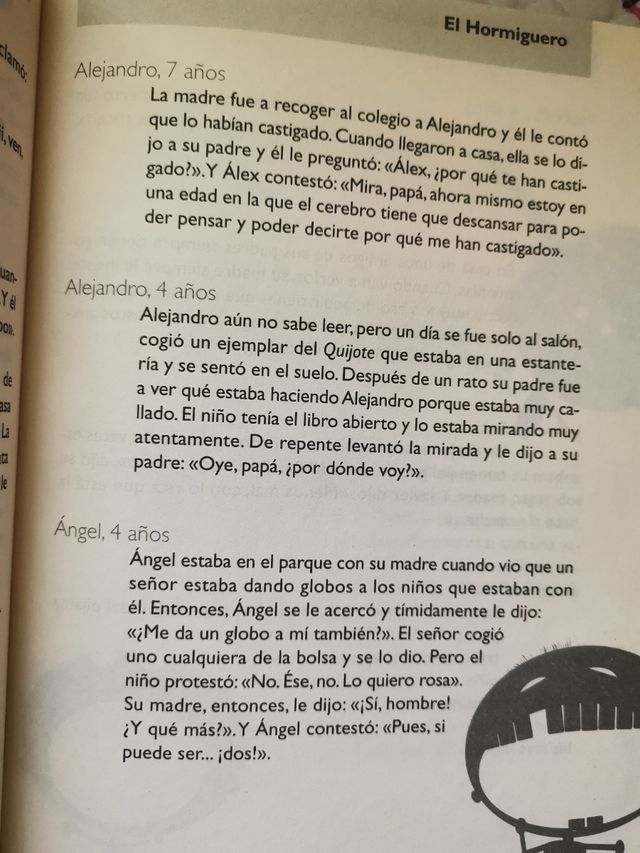 Frases célebres de niños. El Hormiguero