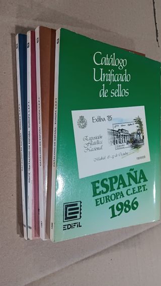 Catálogos sellos España 86-89
