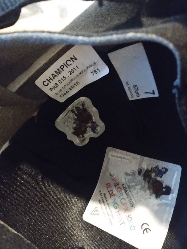 Casco niño Champion 7cm