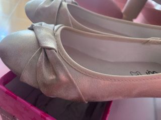 Bailarinas Oh Girl 35 - Beige/irisado dorado