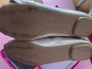 Bailarinas Oh Girl 35 - Beige/irisado dorado