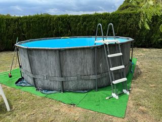 Piscina Intex 457x122cm y grupo de filtración