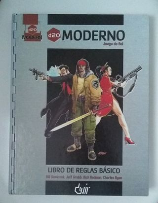 D20 MODERNO JUEGO DE ROL LIBRO BÁSICO DE REGLAS