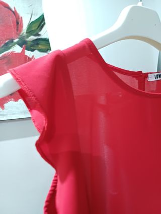 Blusa rossa LOW design