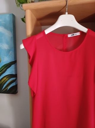 Blusa rossa LOW design