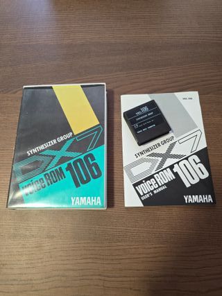 Yamaha VRC-106 DX7 Voice ROM de segunda mano por 120 EUR en YAMAHA