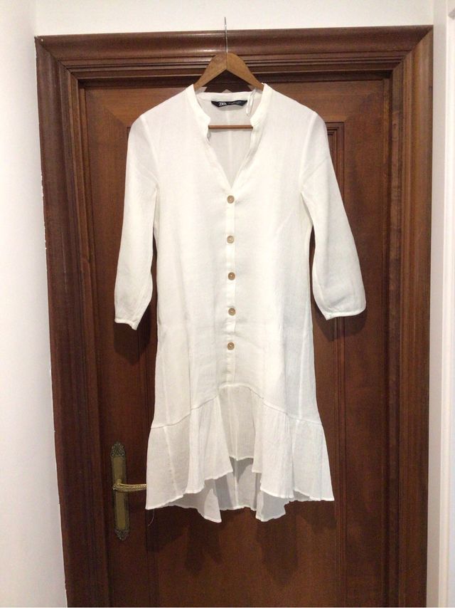 Vestido Zara blanco verano