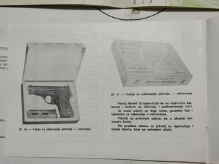 Caja Original pistola Zastava Mod 70
