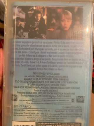 VHS “Solo en casa 2: Perdido en Nueva York”