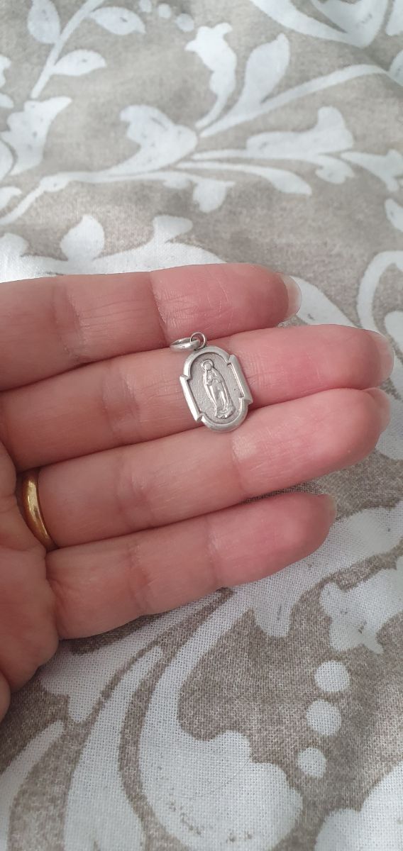 Medalla Virgen María - Plata