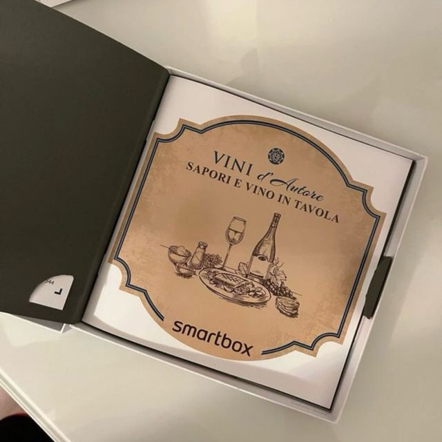 libro cena e vino x 2