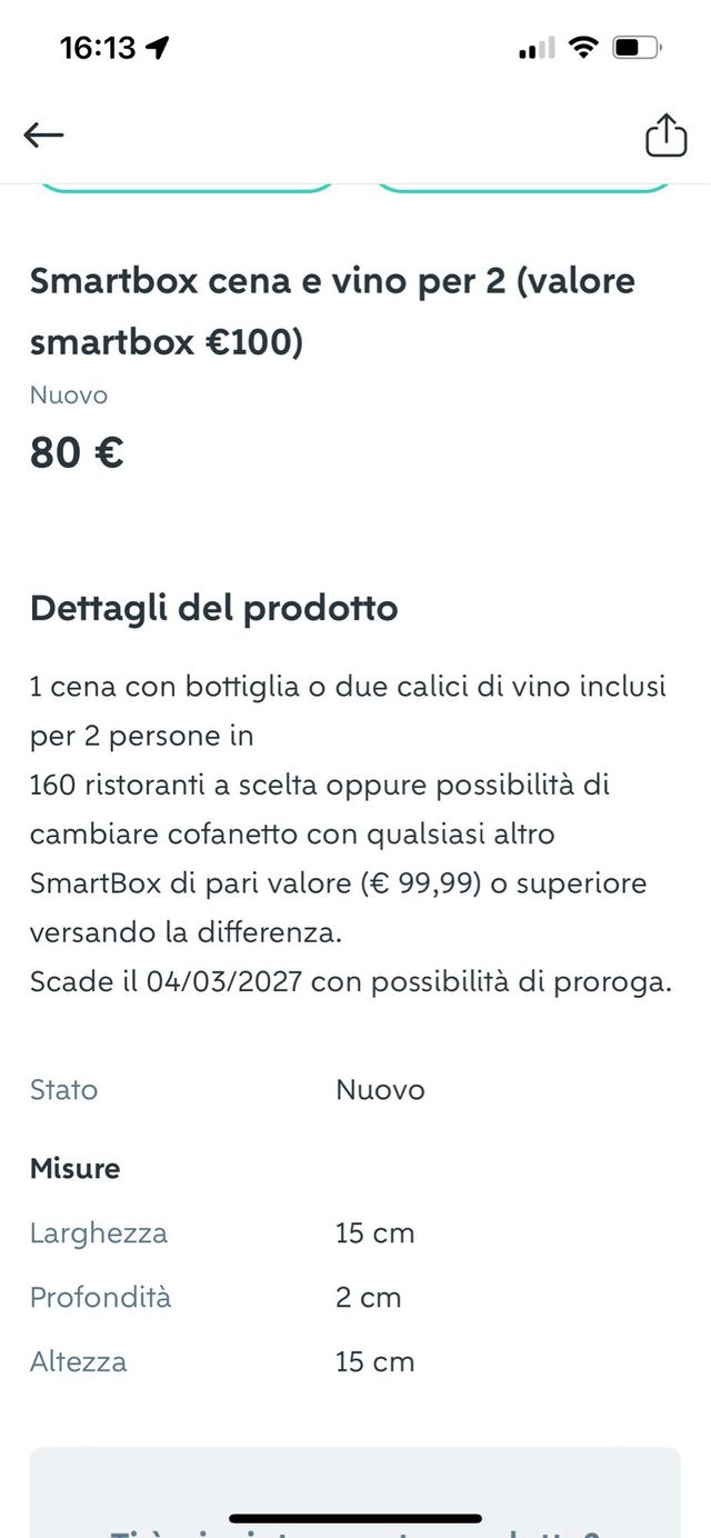 libro cena e vino x 2