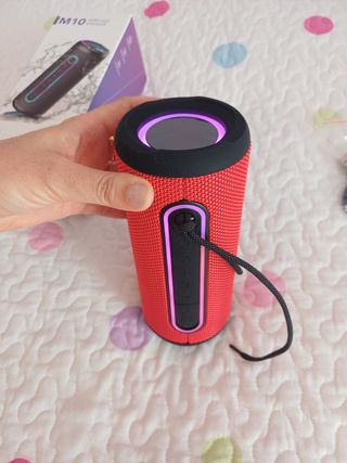 Altavoz Bluetooth M10 Portátil Rojo