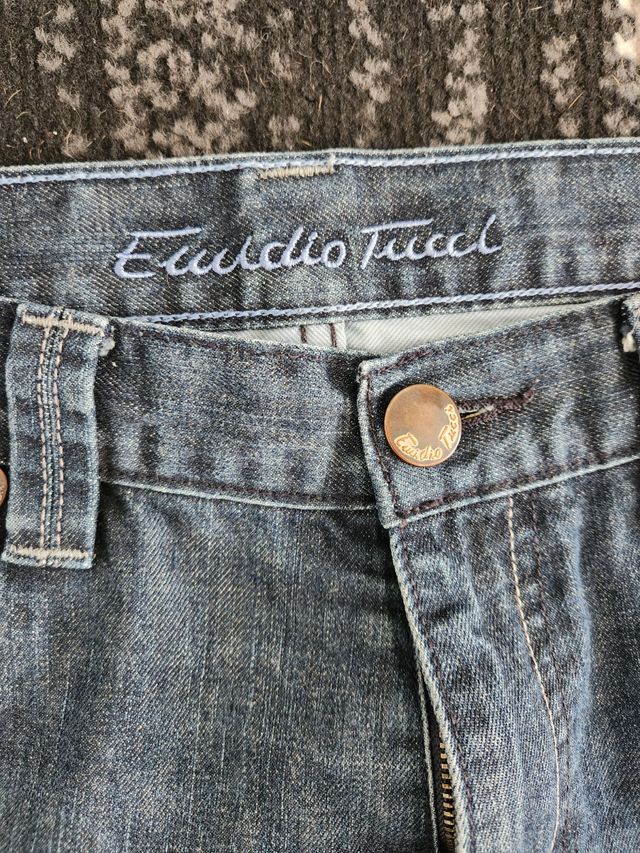 Vaqueros Ecrucio Trend - Azul