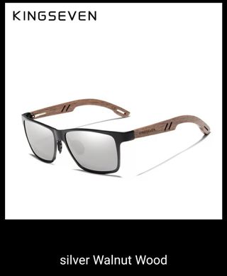 Gafas KingSeven Nogal - Polarizadas