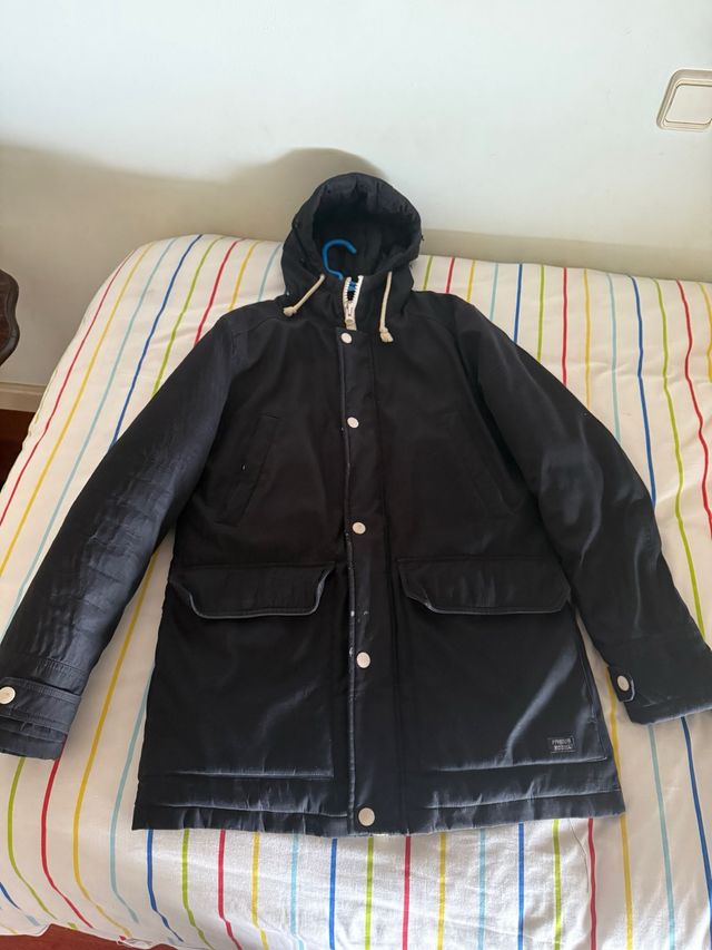 Abrigo Jack & Jones negro - Talla M