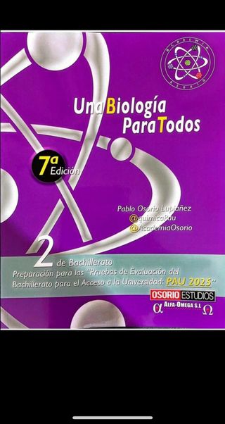 Una biologia para todos