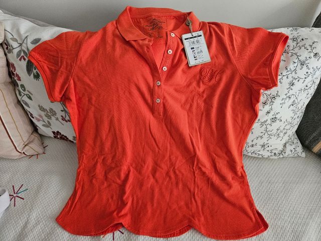 Polo Pedro del Hierro XL - Naranja