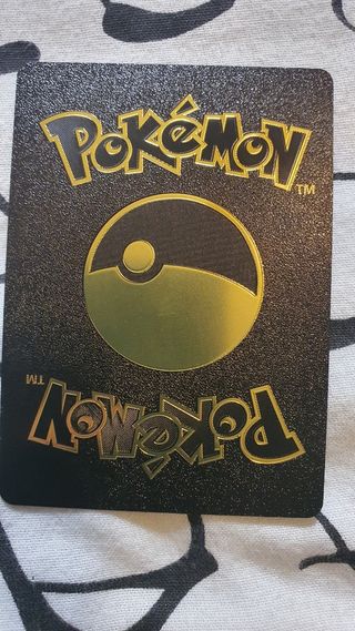 Carta negra Charizard VMAX - Pokémon