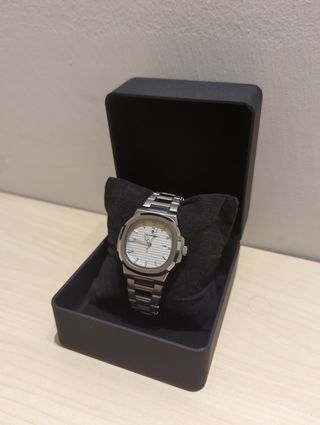Reloj Poedagar Plata - Esfera Blanca