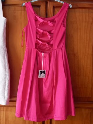 Vestido rosa ocasión