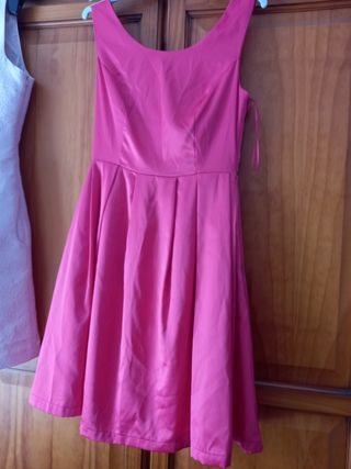 Vestido rosa ocasión