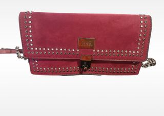 Pochette Xti rossa borchie