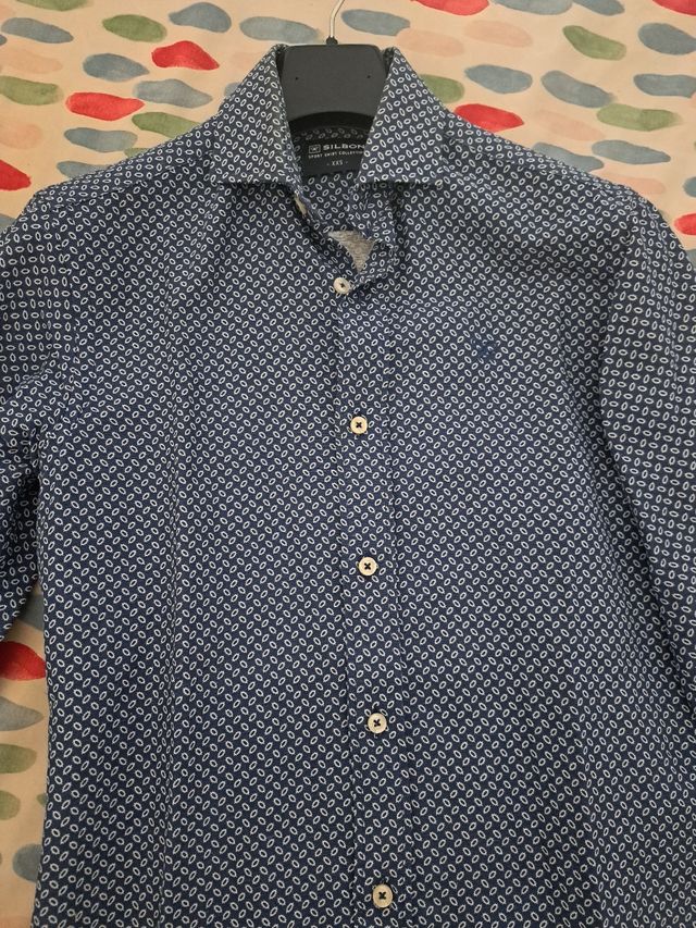Camisa Silbon XS - Azul