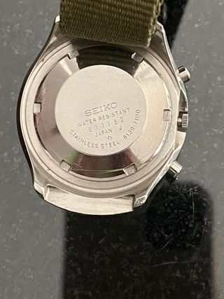 Seiko Cronógrafo Automático Vintage