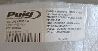 Cúpula Puig para X adv 