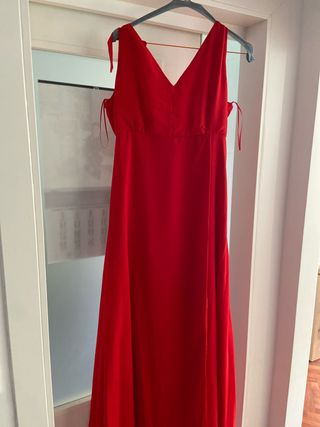 Vestido rojo fiesta